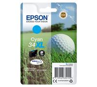 Epson C13T34724010 - Cartucho de Tinta, Cian, XL, 1 Unidad