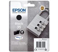 Epson 35 Black Padlock Genuine Ink, Claria Photo HD Ink Cartridge Black Standard