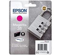 Epson 35 Magenta Padlock Genuine Ink, Claria Photo HD Ink Cartridge Magenta Stan