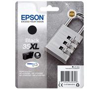 Epson 35XL Black Padlock High Yield Genuine Ink, Claria Photo HD Ink Cartridge B