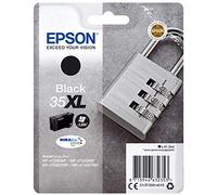 Epson Cartucho de tinta 35XL DURABrite Ultra – Original, tinta a base de pigmentos, Negro, 1 unidad
