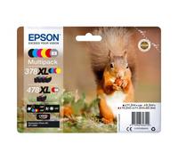 Epson Squirrel Multipack 6-colours 378XL / 478XL Claria Photo HD Ink