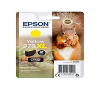 Epson 378XL 9.3ml 830páginas Amarillo cartucho de tinta - Cartucho de tinta para impresoras (Epson, Amarillo, Expression Photo XP-8500, XP-8505 Expression Photo HD XP-15000, 9,3 ml, 830 páginas)