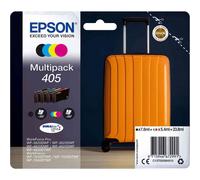 EPSON 405 C13T05G64010 CIAN MAGENTA AMARILLO NEGRO TINTA - 1250 PÁGINAS PARA WORKFORCE PRO WF-3820DWF