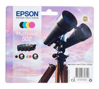 EPSON 502 T02V64020 CIAN MAGENTA AMARILLO NEGRO TINTA - 165 COLOR PAGES PARA EXPRESSION HOME XP 5105