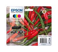 EPSON 503 C13T09Q64010 CIAN MAGENTA AMARILLO NEGRO TINTA - 705 PÁGINAS PARA EXPRESSION HOME XP-5200 ALL IN ONE