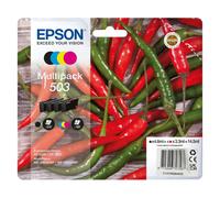 EPSON 503 C13T09Q64020 CIAN MAGENTA AMARILLO NEGRO TINTA - 705 PÁGINAS PARA EXPRESSION HOME XP-5200 ALL IN ONE