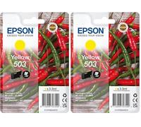 Epson 503 Cartucho Individual Amarillo (Paquete de 2)