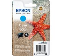 Epson 603 Cartucho de tinta cian Original C13T03U24010