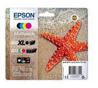 Pack 4x Cartuchos de Tinta 603XL (Negro XL 89ml + Colores 24ml) - EPSON