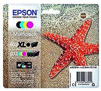 Epson 603 XL cartucho de tinta 1 pieza(s) Original Alto rendimiento (XL) Negro, Cian, Magenta, Amarillo