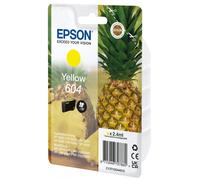 Epson - 604 cartucho de tinta 1 pieza(s) Original Rendimiento estándar Amarillo - C13T10G44020