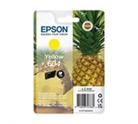 Epson 604 cartucho de tinta 1 pieza(s) Original Rendimiento estándar Amarillo
