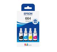 Epson 664 MultiPack Tinta 4 Colores para EcoTank, Standard