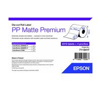 PP Matte Label Premium, Die-cut Roll, 102mm x 51mm, 2310 labels, 7113417