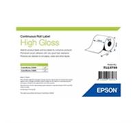 Epson 7113750 Etiqueta de alto brillo en rollo continuo 102 mm x 33 m