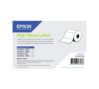 Labels, Epson, Papel normal, High Gloss Label, Anchura: 102 mm, Altura: 51 mm, Diámetro: 95 mm, Diámetro del núcleo: 40 mm