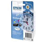 Epson 27 DURABrite Ultra Ink- Cartuccia d'Inchiostro, Multicolore (Cyan/Magenta/Yellow), Standard