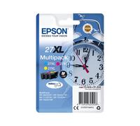 Epson alarm clock multipack 3-colour 27xl durabrite ultra ink