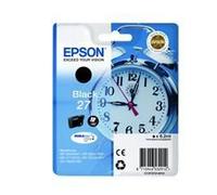 Epson alarm clock singlepack black 27 durabrite ultra ink