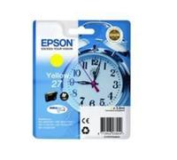 Epson alarm clock singlepack yellow 27 durabrite ultra ink
