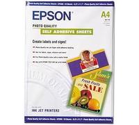 Epson Self-Adhesive Photo Paper - A4 - 10 hojas