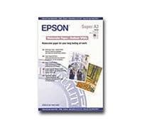 Epson Papel acuarela blanco, DIN A3+, 190 g/m², 20 hojas ( C13S041352 )