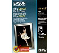 Epson Ultra Glossy Photo Paper - 13x18cm - 50 Hojas