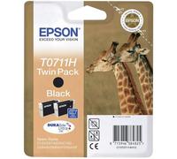Epson Giraffe Doble juego de cartuchos Negro T0711H Tintas DURABrite Ultra