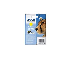 Epson C13T07144011 - Cartucho de Tinta para Stylus D78/DX40, color amarillo T0714