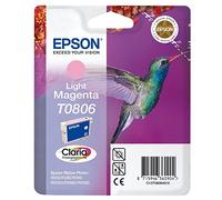 Epson C13T08064011 Cartucho de tinta fotográfico ST PHRX265, 7.4 ml, 590 páginas, Magenta claro, El embalaje puede variar