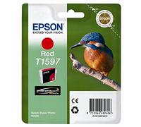 Epson C13T15974010 - Cartucho de Tinta para Stylus Photo R 2000, 17 ml, Rojo