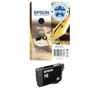 Epson C13T16214012 - Cartucho de tóner adecuado para WF2010, color negro, paquete estándar válido para los modelos WorkForce WF-2010W, WF-2510WF y otros, Normal