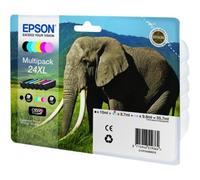 Epson c13t24384010 - pack de 6 cartuchos de tinta, color