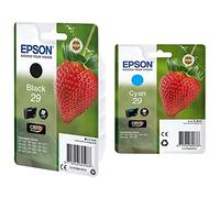 Epson C13T29814022 Cartucho De Tinta, Standard, Color Negro + Claria Home 29 Cartucho De Tinta Estándar De 3,2 Ml, Paquete Estándar