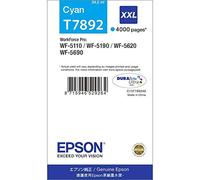 Epson C13T789240 - Cartucho de Tinta para la Serie WF-5xxx, Cian, Ya Disponible en Amazon Dash Replenishment
