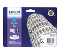 Epson C13T79124010 - Cartucho de tinta 6.5 ml, color azul (cyan 79), Ya disponible en Amazon Dash Replenishment