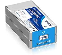 Epson C33S020602 adecuado para TMC3500 Tinta cian SJIC22PC 32,5ml