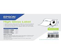 Epson C33S045537 etiqueta de impresora - Etiquetas de impresora (Epson TM-C3400 Epson TM-C3400-LT Epson TM-C3400BK - Ethernet Epson TM-C3400BK - USB, 76mm x 33m)