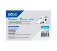 Epson - Premium Matte Label - Die-cut Roll: 76mm x 51mm, 2310 labels