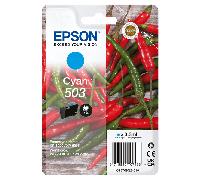EPSON Cartucho Cian 503 WF-2960dwf,WF-2965dwf, XP-5205 Pimiento