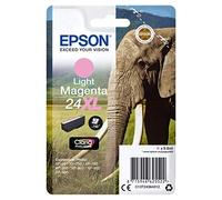 Epson Cartucho De Tinta 24 XL 9,8Ml Magenta Claro, Paquete estándar, XL válido para los Modelos Expression Photo XP-55, XP-750, XP-960 y Otros, Ya Disponible en Amazon Dash Replenishment