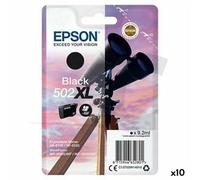 Cartucho de Tinta Original Epson 502XL Negro (10 Unidades)