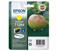 Epson Cartucho de tinta yellow T1294 DURABrite Ultra Ink - Cartucho de tinta para impresoras (Amarillo, - Epson Stylus Office B42WD - Epson Stylus Office BX305 F - Epson Stylus Office BX305FW)