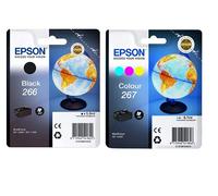 Epson - Cartucho de tóner adecuado para WF100W, color negro válido para WorkForce WF-100W + WorkForce, 250 lados, material compuesto de impresión, colores surtidos, negro, cian, magenta y amarillo