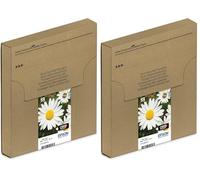 Epson Cartucho Individual de Tinta Original Margarita Claria 18 Cartucho Negro - 1 נ5,2 ml - Fabricado garantizar Unos Resultados óptimos (Paquete de 2)