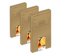 Epson Cartucho Individual de Tinta Original Naranjas Bear Claria 33XL - Cartucho Negro - 1 נ8,1 ml - Fabricado garantizar Unos Resultados óptimos (Paquete de 3)