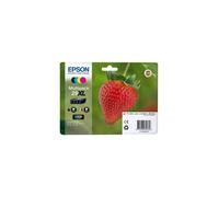 Epson Multipack 29XL Strawberry, cartuchos de tinta originales XL de alto rendimiento, 4 colores negro, cian, magenta, amarillo