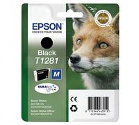 Epson Cartucho T1281 Negro (Etiqueta RF) - Cartucho de Tinta para impresoras (Negro, Stylus Office BX305F Stylus Office BX305FW Stylus Office BX305FW Plus, Inyección de Tinta)