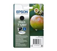 Epson Cartucho T1291 Negro (Etiqueta RF) - Cartucho de Tinta para impresoras (Negro, Epson Stylus Office B42WD Epson Stylus Office BX305F Epson Stylus Office BX305FW, Inyección de Tinta)